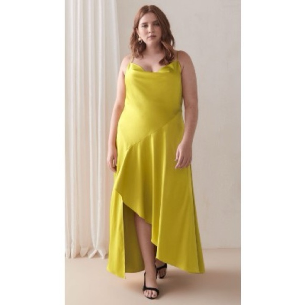 ADDITION ELLE Elegant Asymmetrical Dress